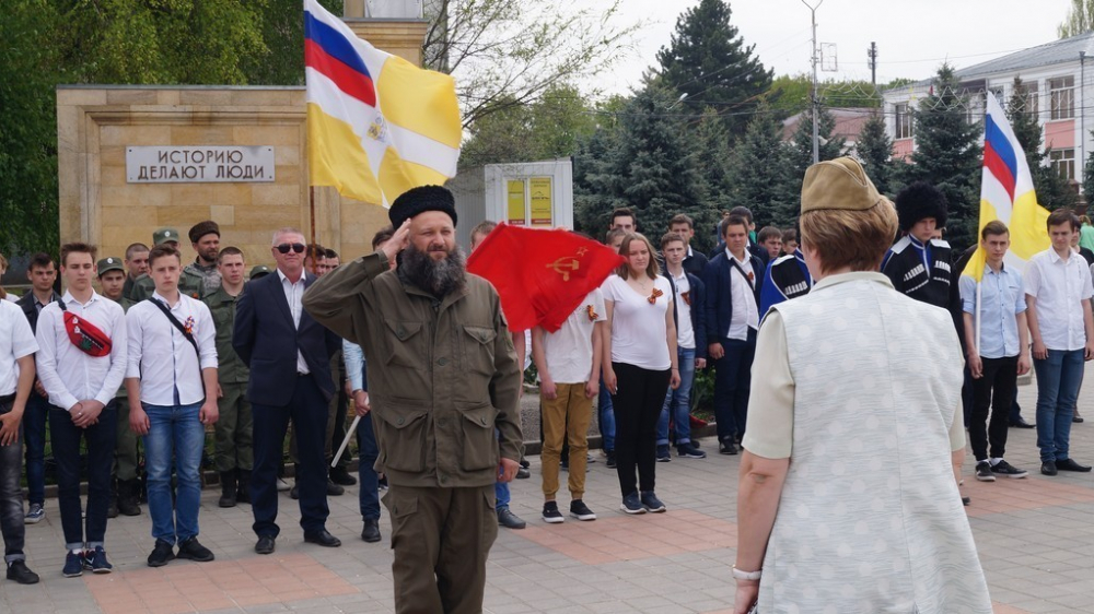 Казаками Ставрополья был проведен автопробег в честь Дня Победы Казаками Ставрополья был проведен автопробег в честь Дня Победы