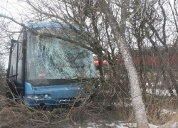 Автобус столкнулся с двумя легковушками в Кочубеевском районе Автобус столкнулся с двумя легковушками в Кочубеевском районе