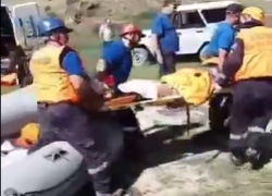Появилось видео подъема тела погибшего ставропольского туриста со дна озера в КБР Появилось видео подъема тела погибшего ставропольского туриста со дна озера в КБР