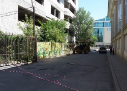 На месте снесенного кинотеатра "Экран" в Ставрополе построят сквер На месте снесенного кинотеатра "Экран" в Ставрополе построят сквер