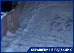Ставропольчанка пожаловалась не неочищенный и скользкий подземный переход Ставропольчанка пожаловалась не неочищенный и скользкий подземный переход