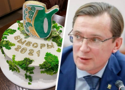 Мэр Железноводска порадовал горожан фотографией поствыборного торта и прошелся по политическим оппонентам Мэр Железноводска порадовал горожан фотографией поствыборного торта и прошелся по политическим оппонентам