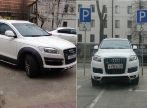 Два кроссовера с «крутыми» номерами имели право занимать места для инвалидов на парковке Ставрополя Два кроссовера с «крутыми» номерами имели право занимать места для инвалидов на парковке Ставрополя