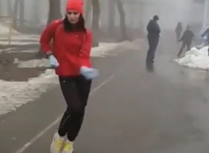 Зажигательный танец спортивной ставропольчанки попал на видео Зажигательный танец спортивной ставропольчанки попал на видео