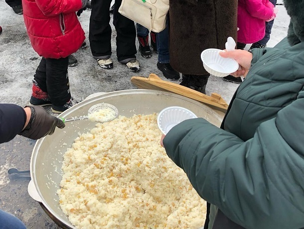 Рекордно большую кутью сварили в Железноводске Рекордно большую кутью сварили в Железноводске