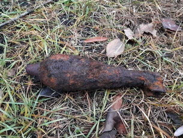 Ставропольчанин нашел в огороде мину времен Великой Отечественной войны Ставропольчанин нашел в огороде мину времен Великой Отечественной войны