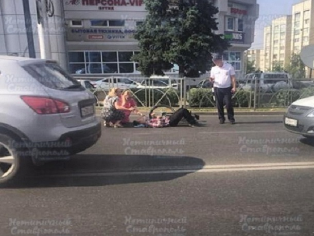 В центре Ставрополя под колёса авто попал велосипедист В центре Ставрополя под колёса авто попал велосипедист