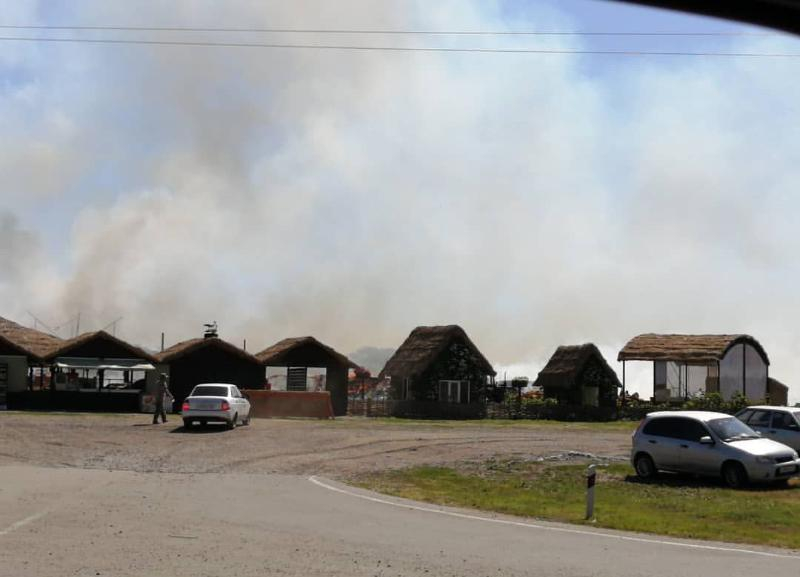 На Ставрополье загорелась бахча Пономаревых На Ставрополье загорелась бахча Пономаревых