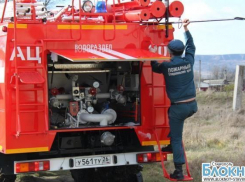 23 марта ставропольские пожарные тушили «Газель»