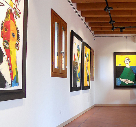 Выставка сочинского художника Александра Отрошко открылась в галерее Паршин Ставрополя