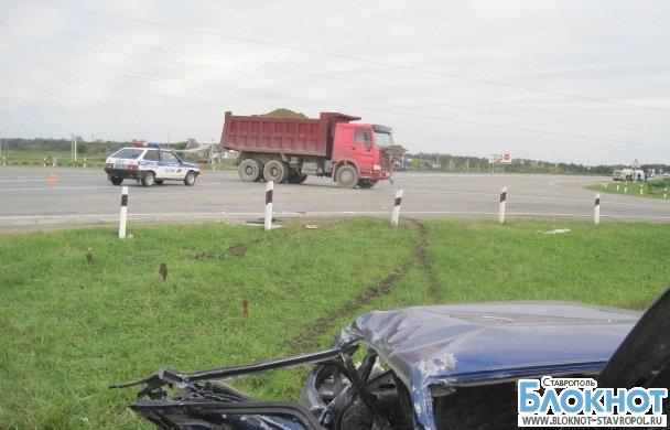 На автодороге Новоалександровск – Кропоткин произошло ДТП