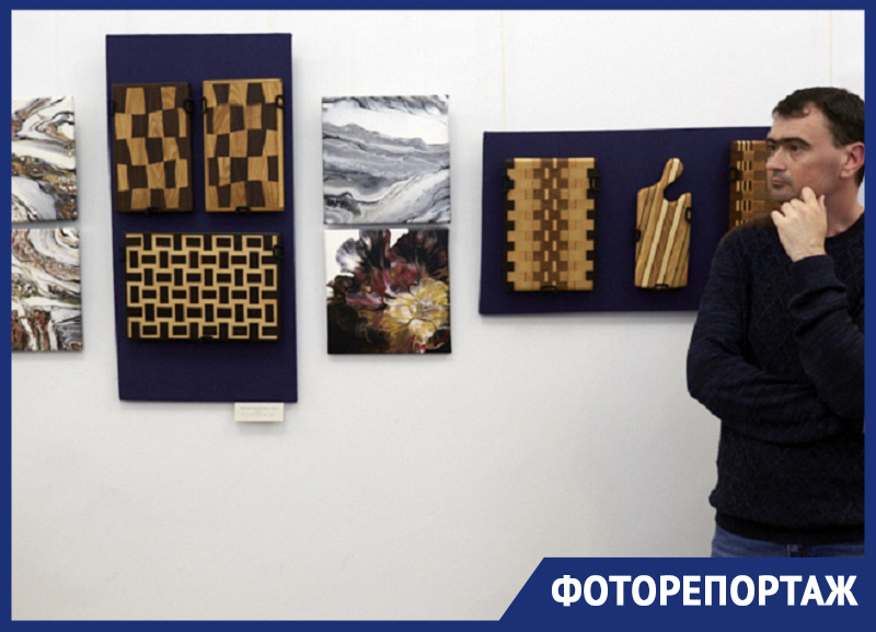 Фоторепортаж: в Ставрополе прошла выставка изделий современного искусства из дерева
