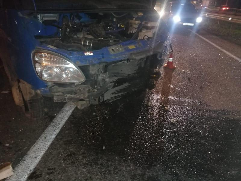 Двое ставропольцев пострадали в аварии с участием фургона на трассе под Георгиевском