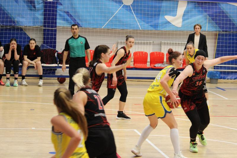 Баскетболистки «Ставропольчанки» готовятся к реваншу во втором мачте с девушками из Подмосковья