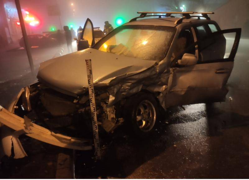 Невнимательность водителя легковушки привела к аварии с четырьмя пострадавшими в Ставрополе