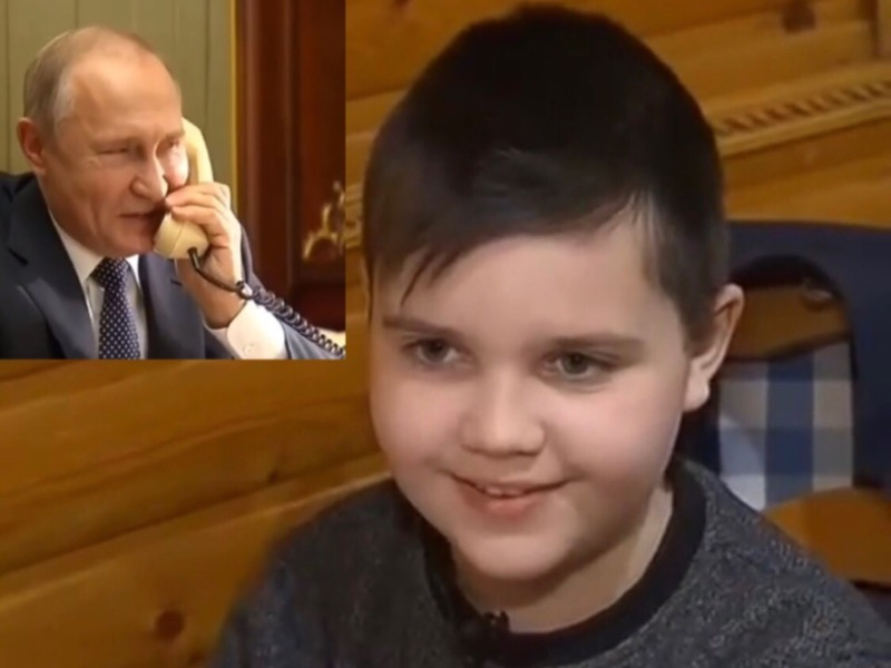 «Обнимаю, мой хороший!»: Путин стал Дедом Морозом для ставропольского мальчика