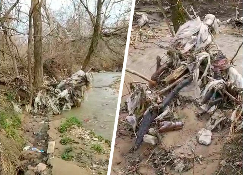 Осадок остался: мусора в русле Мамайки не убавилось после уборки властями Ставрополя