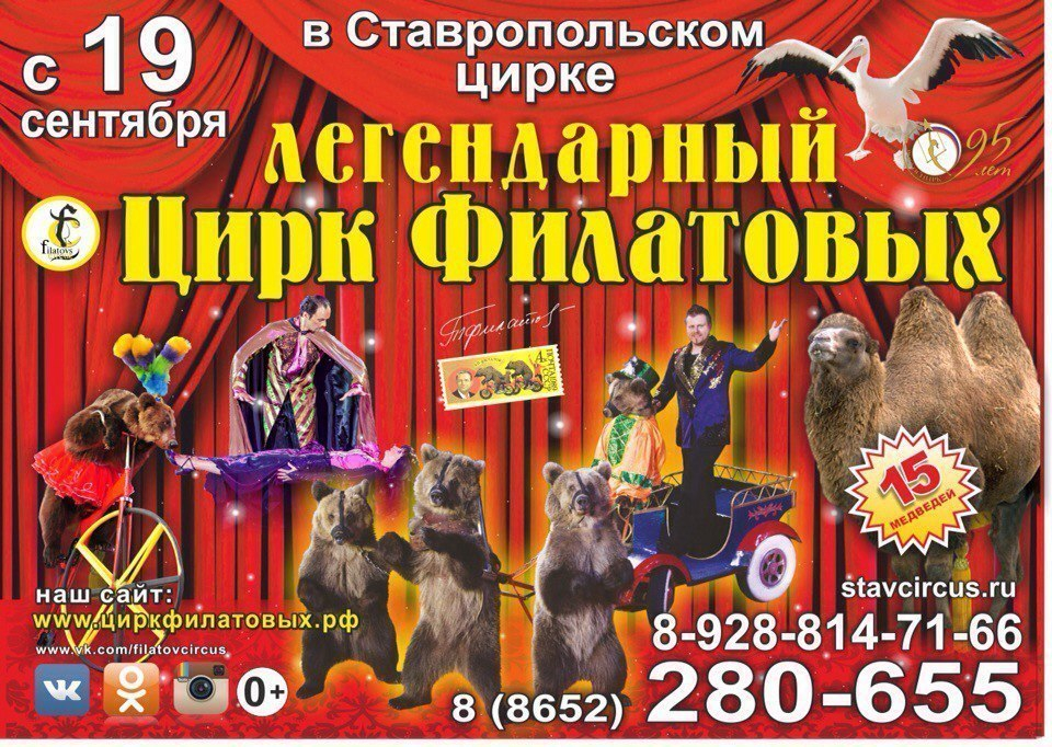 Тульский цирк афиша 2024